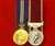 Court Mounted Queens Golden Jubilee & Army Long Service and Good Conduct Miniature Medals