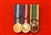 Court Mounted Miniature Medals Golden Jubilee Queens Diamond Jubilee Cadet Force LSGC