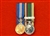 Court Mounted Miniature Medals Golden Jubilee Queens Jubilee Cadet Force LSGC + Second Award Bar