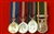 Golden + Diamond Jubilee VRSM Cadet Force LSGC + Second Award Bar Miniature Medals ( Court Mounted medal Group )