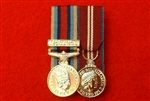 Court Mounted Op Herrick OSM Afghanistan Queens Diamond Jubilee Miniature Medals.