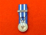 Court Mounted Nato ISAF Afghanistan Miniature Medal