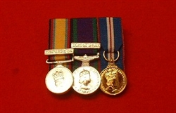 Court Mounted Gulf War 1 Northern Ireland Campaign NI Queens Golden Jubilee Miniature Medals
