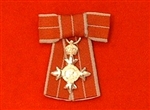 Military MBE Sterling Silver Ladies Bow Type Fitting