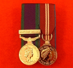 Court Mounted Northern Ireland Queens Diamond Jubilee Miniature Size Medals ( Court Mounted NI QDJ )