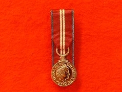 Court Mounted Queens Diamond Jubilee Miniature Medal