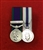 Court Mounted Northern Ireland Queens Silver Jubilee Miniature Medals