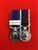 Court Mounted CSM With Two Bars  RAF LSGC Miniature Medals