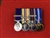 Court Mounted NI OP Telic OSM Afghanistan Queens Golden Jubilee Miniature Medals