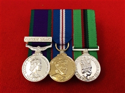 Court Mounted NI  Queens Golden Jubilee Royal Ulster Constabulary Miniature Medals