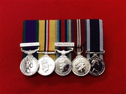 Court Mounted Northern Ireland OP Telic Iraq OSM Afghanistan Queens Diamond Jubilee Navy LSGC Miniature Medals.