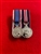 Quality Court Mounted Miniature  Queen's Platinum Jubilee King's Coronation  Medals