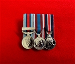 Court Mounted OP Shader Iraq Syria Queens Platinum Jubilee King's Coronation  Miniature Medals