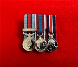 Court Mounted OP Shader Iraq Syria Queens Platinum Jubilee King's Coronation  Miniature Medals