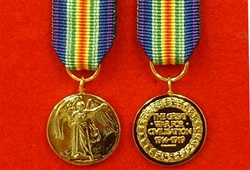 World War 1 Victory Medal Miniature