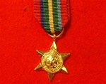 World War 2 Pacific Star Miniature Medal