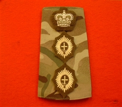Colonel Guards Officers MTP Rank Slides Foot Guards Multicam-Rank Slide