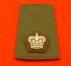 Olive Green Foot Guards Scots Guards Major's Officer Rank Slide ( Major's Rank Slide )
