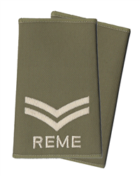 REME Rank slides