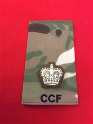 CCF Combat Rank Slide Multicam Combined Cadet Force Major Rank