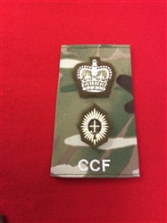 CCF Combat Rank Slide Multicam Combined Cadet Force Lieutenant Colonel Rank