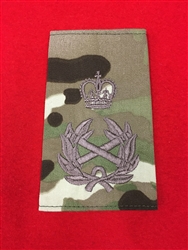 Quality British Army Field Marshal MTP Bronze Thread Rank Slide