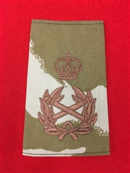 Quality British Army Field Marshal Desert DPM Rank Slide