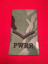 PWRR MTP Combat Rank Slide Lance Corporal Princess Of Wales Royal Regiment