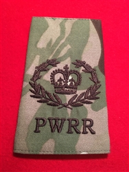 PWRR MTP Regiment WO2 RQMS Combat Rank Slide Princess Of Wales Royal Regiment