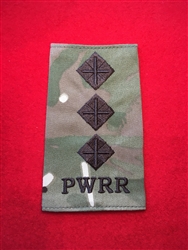PWRR MTP Captain, Combat Rank Slide