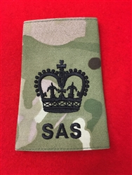 High Quality MTP Multicam Green SAS Combat Rank Slides Special Air Service Badge