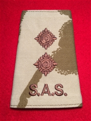 Quality Desert DPM SAS Officers First Lieutenant Combat Rank Slide