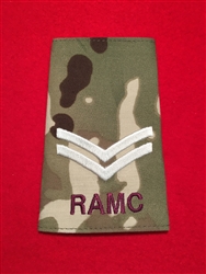 Royal Army Medical Corps MTP Corporal Combat Rank Slide