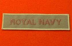 Royal Navy Combat Badge Desert