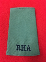 Olive Green Royal Horse Artillery Gunner Rank Slide