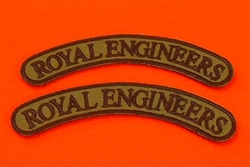 Royal Engineers Combat Shoulder Titles