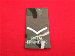 High Quality Royal Engineers Lance Corporal Multicam MTP Combat Rank Slide