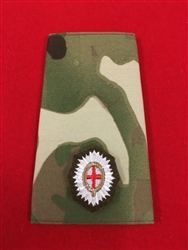High Quality Blues and Royals Officers 2nd Lieutenant Multicam Combat Rank Slide MTP Slides
