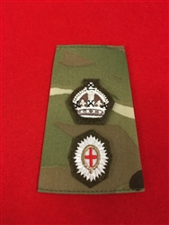 Quality Blues and Royals Officers Lieutenant Colonel MTP combat rank slide