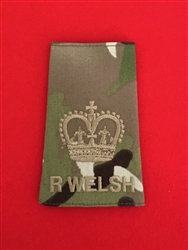 High Quality The Royal Welsh Regiment MTP WO2 Combat Rank Slide