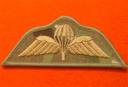 Combat Badge Biscuit Brown Multicam Parachute Regiment Wings Airborne