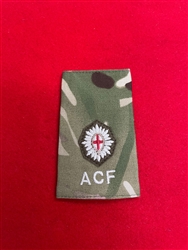 Quality Blues and Royals Regiment ACF 2nd Lieutenant MTP Combat Rank Slide