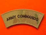 MTP Army Commando Shoulder Titles Multicam Army Commando Shoulder Titles