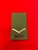 High Quality RAVC Royal Army Veterinary Corps Lance Corporal New King's Crown Olive Green Combat Rank Slide.