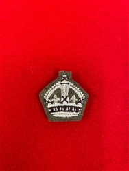 High Quality Foot Guards New King's Crown Combat Rank Slide Badge.