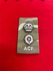 Kings Crown ACF Guards Coldstream Grenadines Welsh LT Colonel MTP Rank Slide