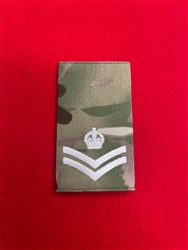 Household Cavalry Lance Corporal New King's Crown MTP Combat Rank Slide