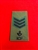 The Rifles Independent Cadet Force ICF SGT Olive Combat Rank Slide