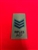 High Quality The Rifles ACF Sergeant SGT Olive Green Combat Rank Slide