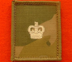 Major UBACS MTP Rank Patch Ivory Major Multicam Rank Patch Capt Helmet Patch